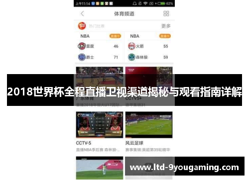 2018世界杯全程直播卫视渠道揭秘与观看指南详解 2018世界杯全程直播卫视渠道揭秘与观看指南详解